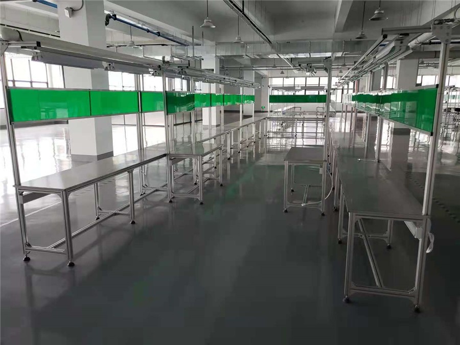 鋁合金不銹鋼單邊工作臺